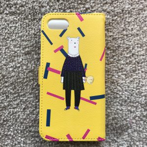 9 iphone case yellow back